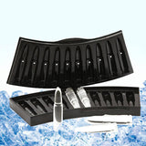 silicone gun grenade bullet mold ice tray cube black liquor cocktail chocolate gelatin
