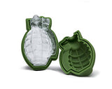 silicone gun grenade bullet mold ice tray cube black liquor cocktail chocolate gelatin