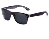 luxury fashion unisex women's men's wood grain style sunglasses with UV400 protection