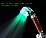 color changing led light water sink faucet bathroom kitchen showerhead
