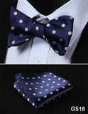 Silk Bow Tie w/ Pocket Square
