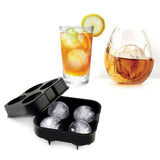 silicone ball mold ice tray cube black liquor cocktail chocolate gelatin