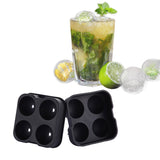 silicone ball mold ice tray cube black liquor cocktail chocolate gelatin