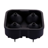 silicone ball mold ice tray cube black liquor cocktail chocolate gelatin