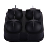 silicone ball mold ice tray cube black liquor cocktail chocolate gelatin