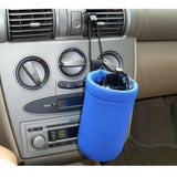 portable travel container to warm baby bottles while on travel vacation or in traffic