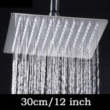Round & Square Rainfall Shower Head