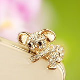 cute adorable shiny koala design protective dust plug for phone smartphone cell phone tablet iphone samsung