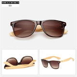 bamboo wooden wood uv400 protective sunglasses unisex mens womens on limited time sale