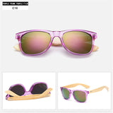 bamboo wooden wood uv400 protective sunglasses unisex mens womens on limited time sale