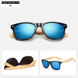 bamboo wooden wood uv400 protective sunglasses unisex mens womens on limited time sale