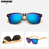 bamboo wooden wood uv400 protective sunglasses unisex mens womens on limited time sale