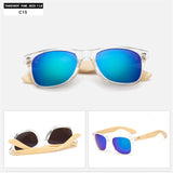bamboo wooden wood uv400 protective sunglasses unisex mens womens on limited time sale