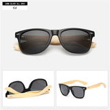 bamboo wooden wood uv400 protective sunglasses unisex mens womens on limited time sale