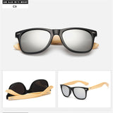 bamboo wooden wood uv400 protective sunglasses unisex mens womens on limited time sale