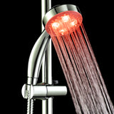 color changing led light water sink faucet bathroom kitchen showerhead