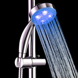 color changing led light water sink faucet bathroom kitchen showerhead
