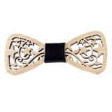 mens womens unisex black walnut wooden wood bow tie mulitple designs available