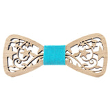 mens womens unisex black walnut wooden wood bow tie mulitple designs available