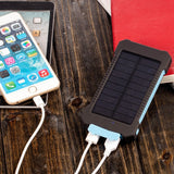 solar panel battery bank cell phone mobile charger