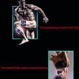 abdominal workout device pulsating massaging fitness with EMS arm leg