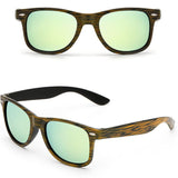 Wood Grain Sunglasses