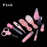 baby child newborn health care and grooming set pink or blue