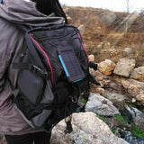 solar panel battery bank cell phone mobile charger