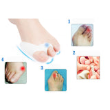 realign big toe bone correction corrector discomfort pain protect protection repair fix corns bunion calluses