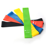 resistance bands used for fitness stretching strengthing yoga gym workout class