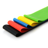 resistance bands used for fitness stretching strengthing yoga gym workout class
