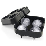 silicone ball mold ice tray cube black liquor cocktail chocolate gelatin