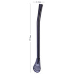 reusable stainless steel filter drinking straw spoon stop using plastic