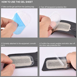 hydrogel gel pad for EMS electrical muscle stimulator stimulation fitness exercise device arm leg abs abdominal