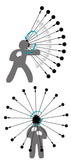 reflex speed training fitness improve eye hand coordination device not a speed bag