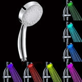 color changing led light water sink faucet bathroom kitchen showerhead