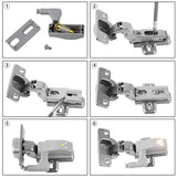 led lights hinge hinges kitchen bathroom washroom closet cabinet showcase