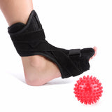 foot drop splint support brace ankle used for pain relief with plantar fascia plantar fasciitis with deep tissue massaging massager ball