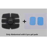 abdominal workout device pulsating massaging fitness with EMS