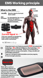 abdominal workout device pulsating massaging fitness with EMS