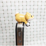 cute adorable dachshund dog or fox phone smartphone cell phone tablet dust plug iphone samsung protective protection