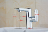 color changing led light water sink faucet bathroom kitchen temperature digital display