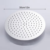 Round & Square Rainfall Shower Head