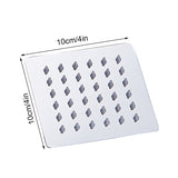 Round & Square Rainfall Shower Head