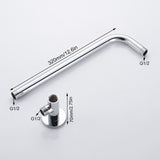 Round & Square Rainfall Shower Head