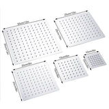 Round & Square Rainfall Shower Head