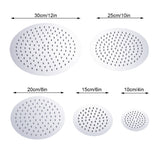 Round & Square Rainfall Shower Head
