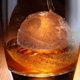 silicone ball mold ice tray cube black liquor cocktail chocolate gelatin death star star wars
