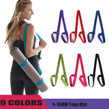 portable adjustable yoga mat strap accessory easier to carry