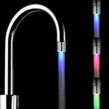 Temperature Sensor LED Light Water Faucet